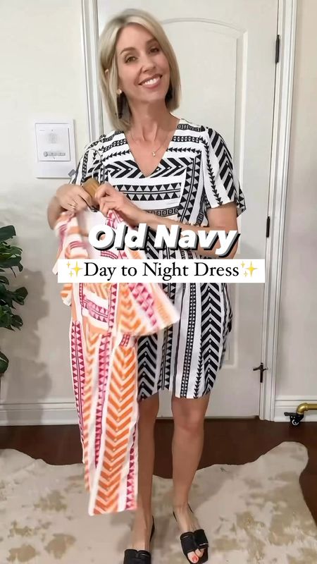  If you’re looking for an affordable dress for the summer that will take you from day ☀️ to night 🌙, this one from Old Navy is for you! I love throwing on a dress for running errands because it’s so easy and looks put together. And one that works for evening too is even better!

✨This one just landed at Old Navy and comes in 3 colors. Fit is true to size and I’m wearing a small.

#LTKFindsUnder50 #LTKVideo #LTKOver40