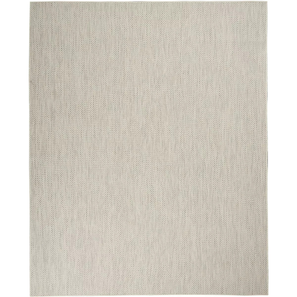 Nourison Courtyard 9' x 12' Ivory Silver All-over design Indoor/Outdoor Rug | Target
