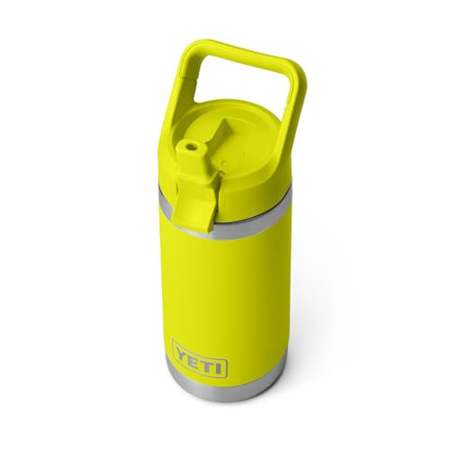 YETI Rambler Jr. 12 oz Kids Bottle, with Straw Cap, Firefly Yellow | Amazon (US)