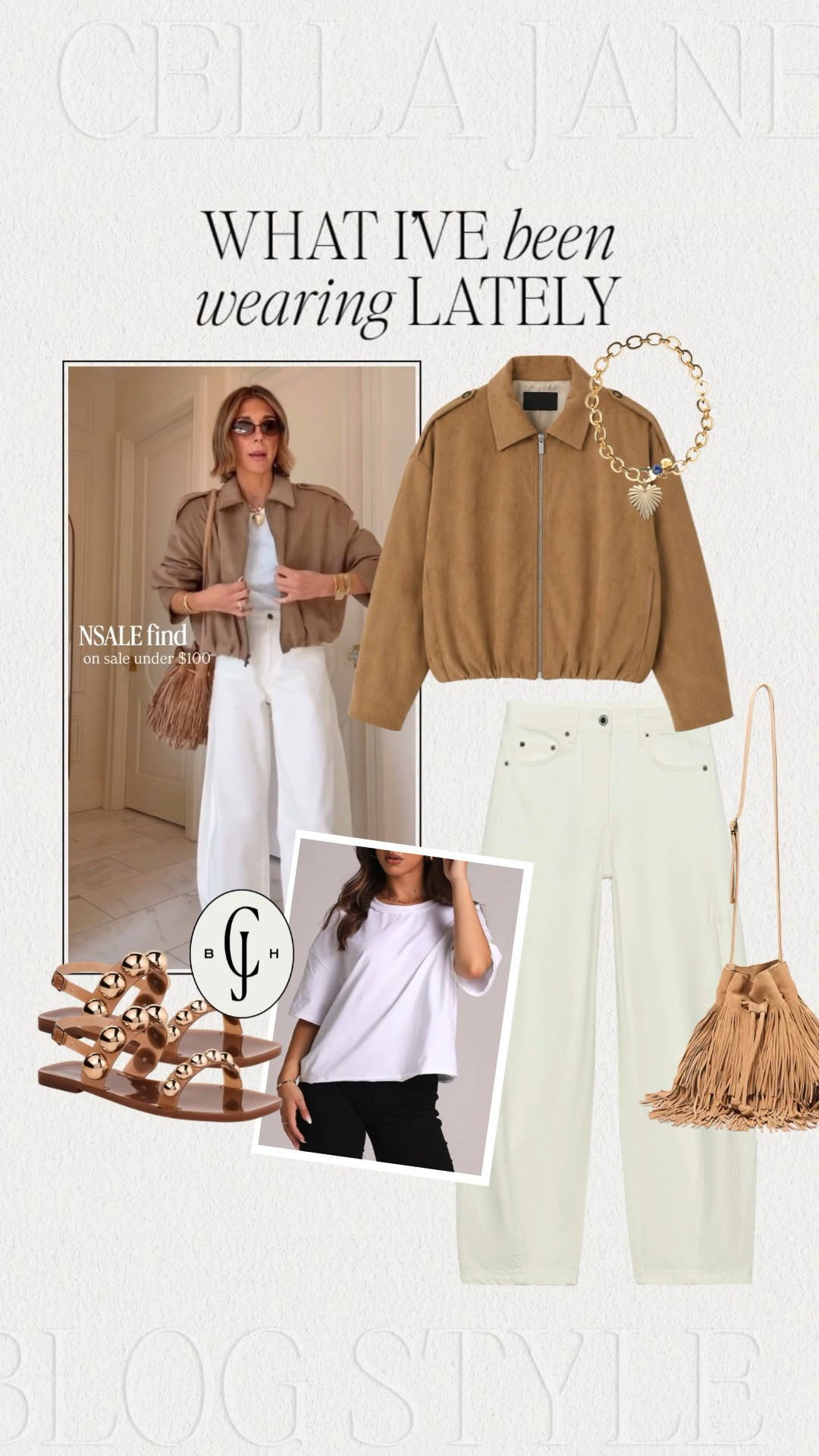 I'm wearing size small in this jacket, small in my $10 t-shirt and a size 2 in my @Zara jeans. All fit true to size.

Completed the look with these BEST SELLING jelly sandals!

#LTKsummer #LTKshoes