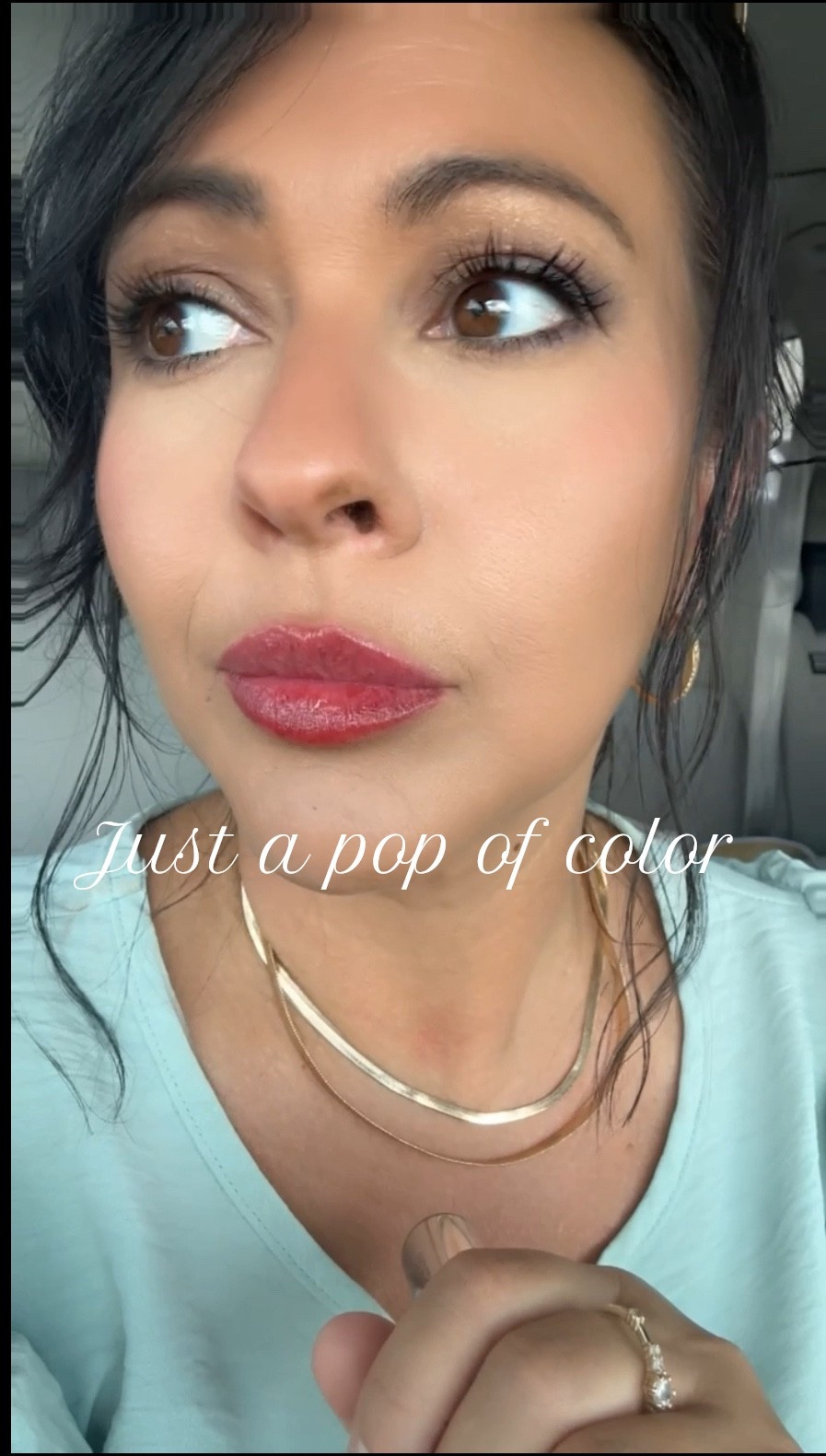 Soft, effortless, and naturally gorgeous ✨ Sometimes all you need is a pop of color 💕

#LTKFindsUnder50 #LTKWorkwear #LTKBeauty
