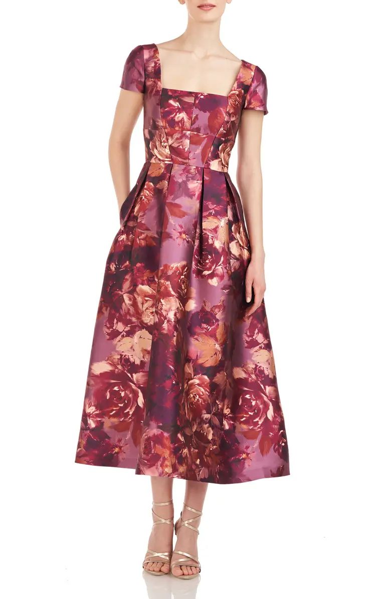 Tierney Floral Midi Dress | Nordstrom