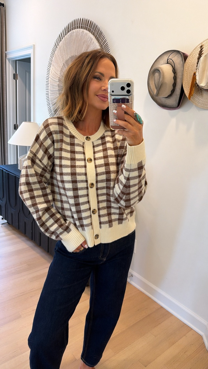 amazon plaid cardigan with vici barrel jeans. code betsy35 works for vici ♥️ target shoes are sold out but similar amazon option linked

#LTKootd #LTKSeasonal #LTKSaleAlert