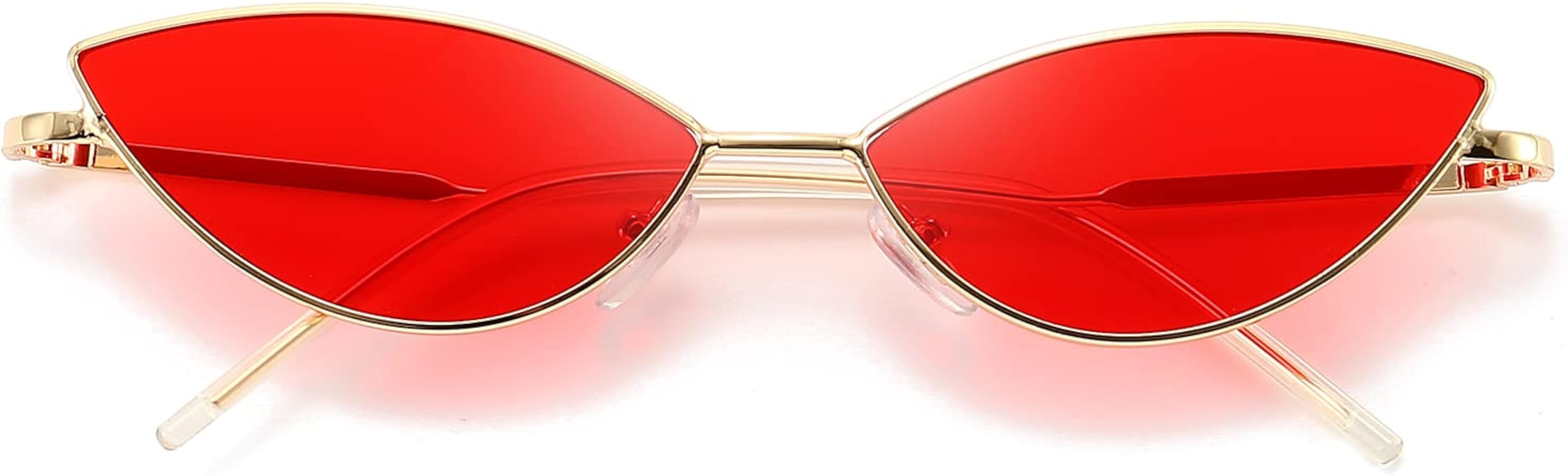 Dollger Gafas de sol con dise\u00f1o de ojo de gato para mujeres y hombres, triangulares, vintage... | Amazon (US)