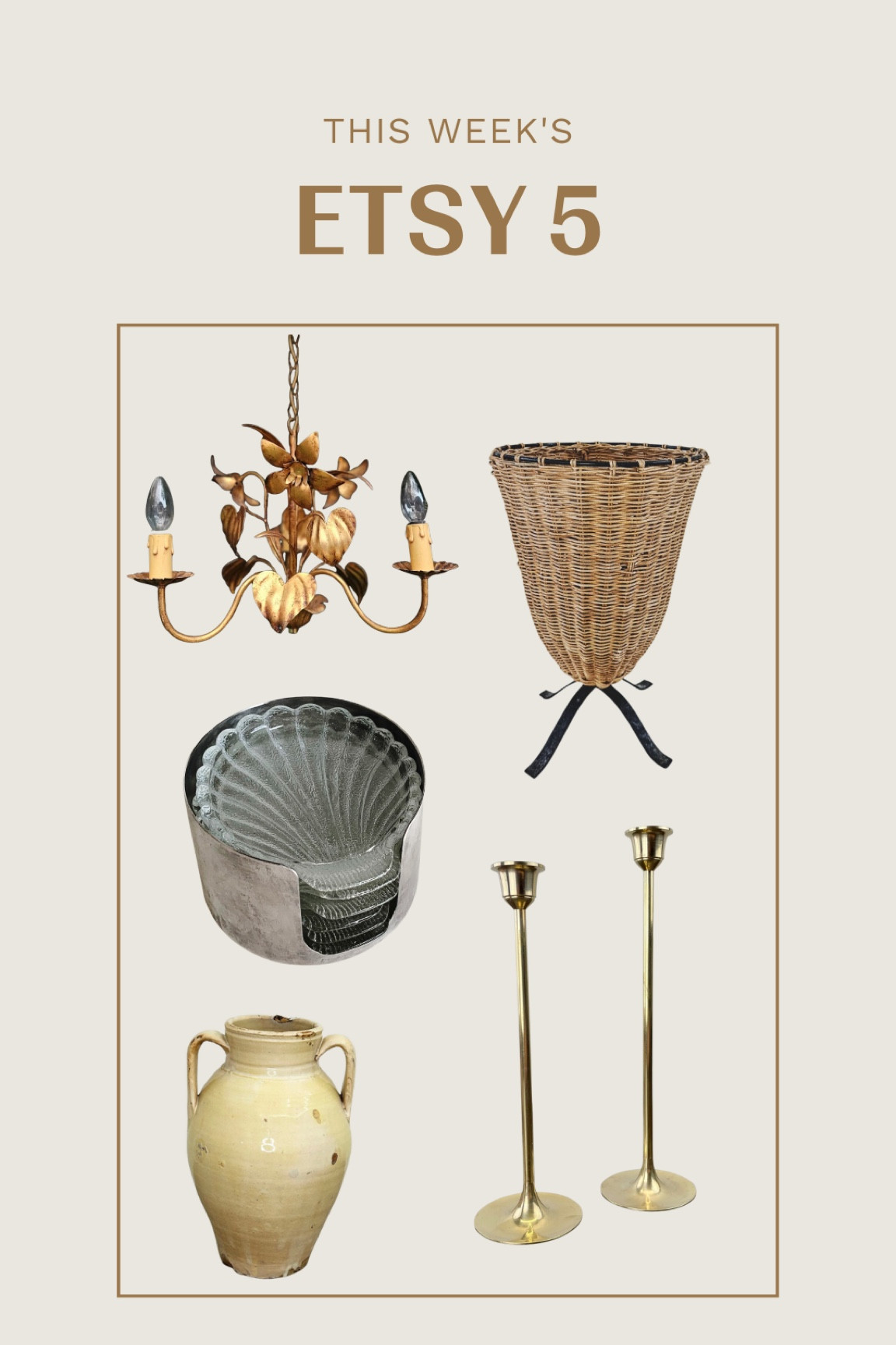 vintage home finds from Etsy 

#LTKhome