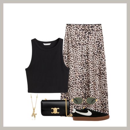 Leopard print, maxi skirt, Nike, ootd 

#LTKSeasonal #LTKfindsunder100 #LTKeurope