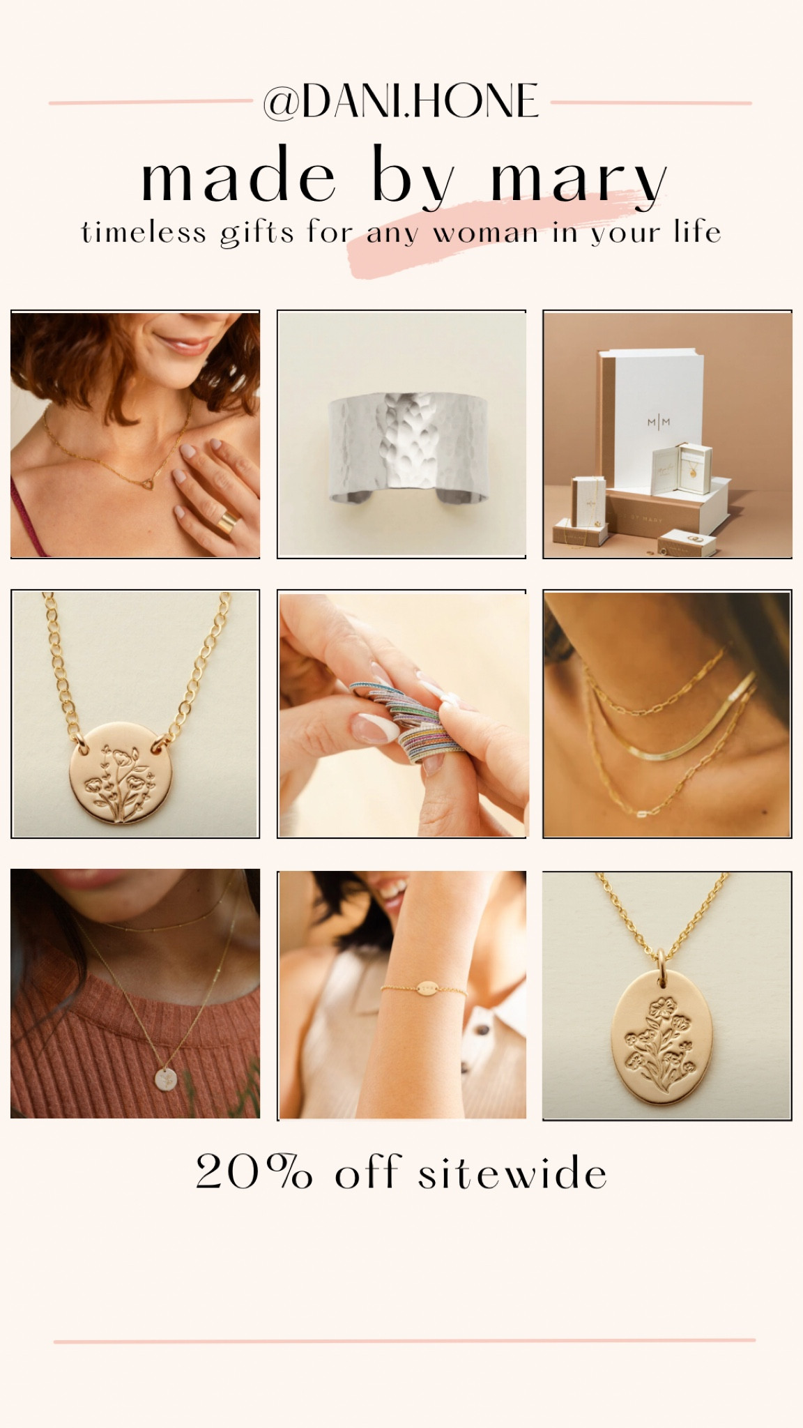 Made By Mary is perhaps my most gifted jewelry. It’s my go to for birthdays and holidays. There is always something for everyone. 20% off sitewide right now! 

#LTKSaleAlert #LTKGiftGuide #LTKHoliday