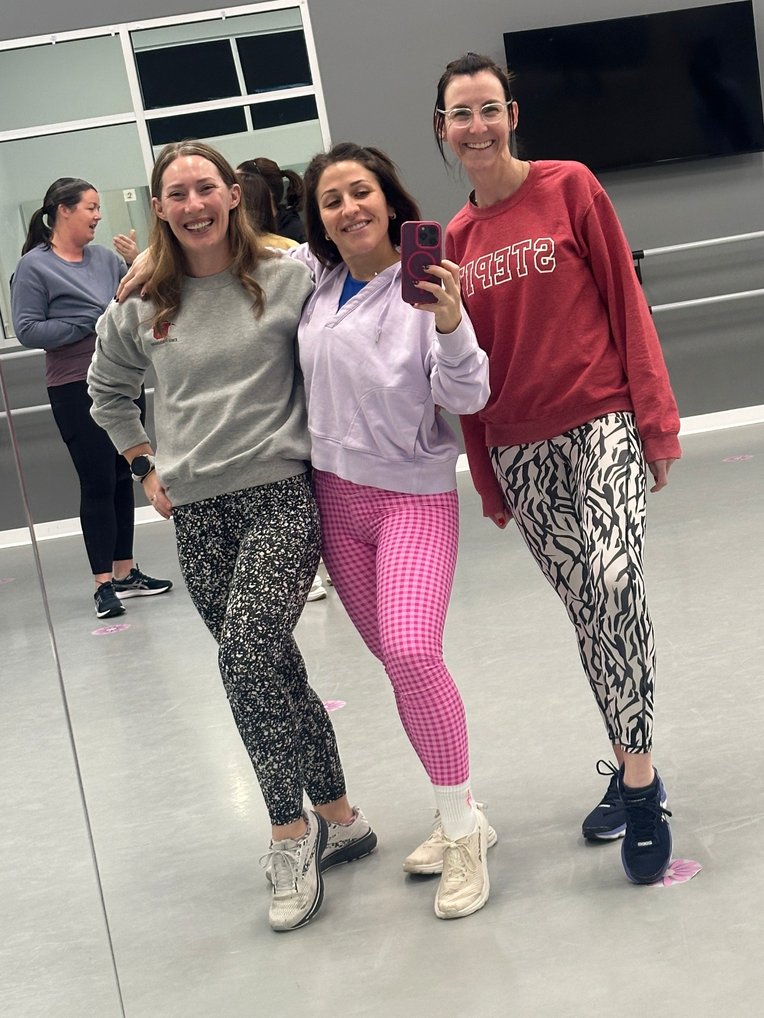 Pink Checker bottoms: I’m wearing a Small

#LTKfitnessgoals #LTKValentine #LTKActive