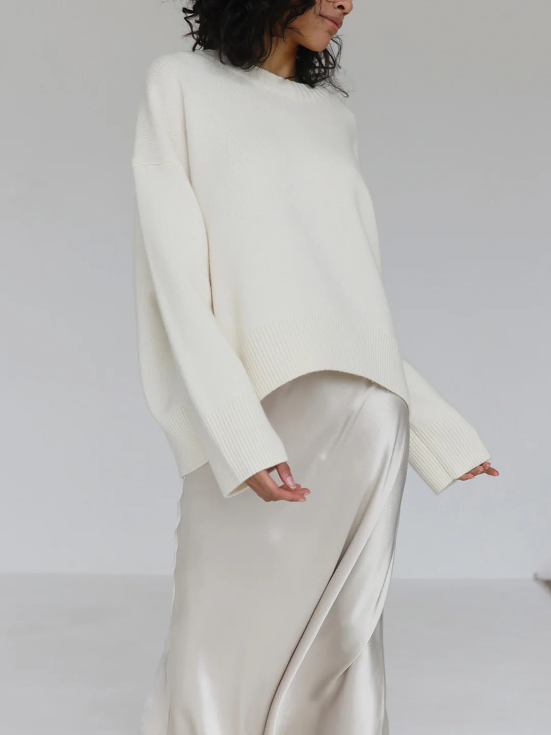 Candyfloss Oversized Pullover Sweater | Commense