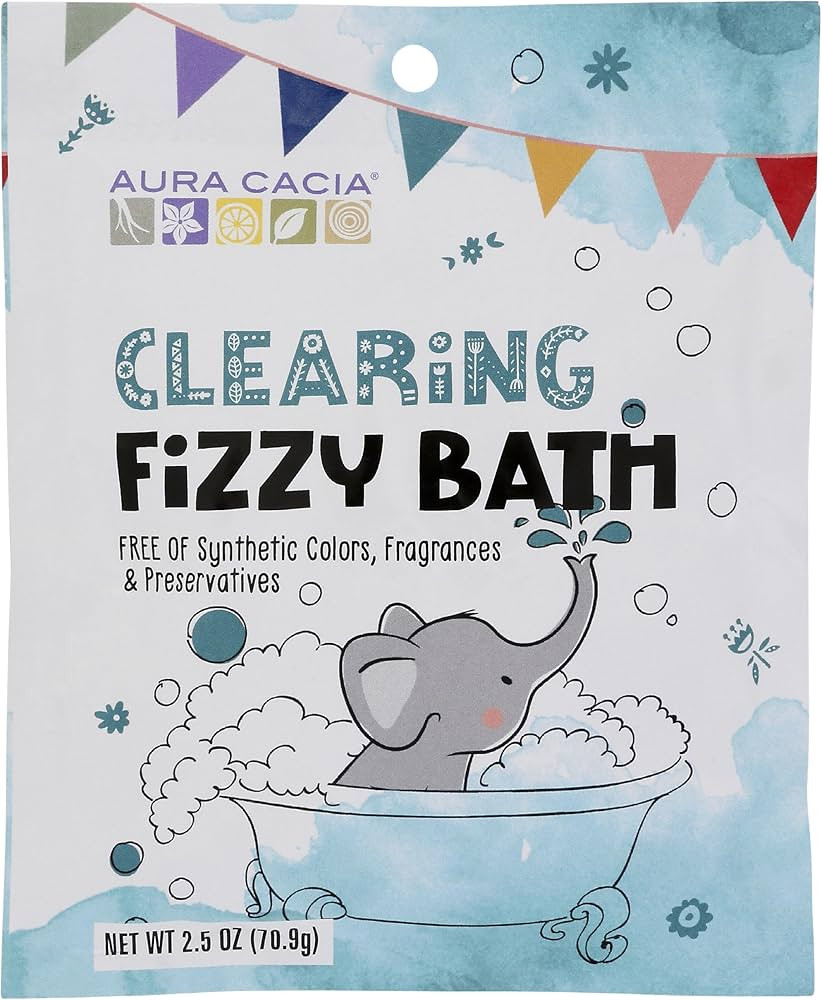 Aura Cacia Kids Clearing Fizzy Bath 2.5 oz | Amazon (US)