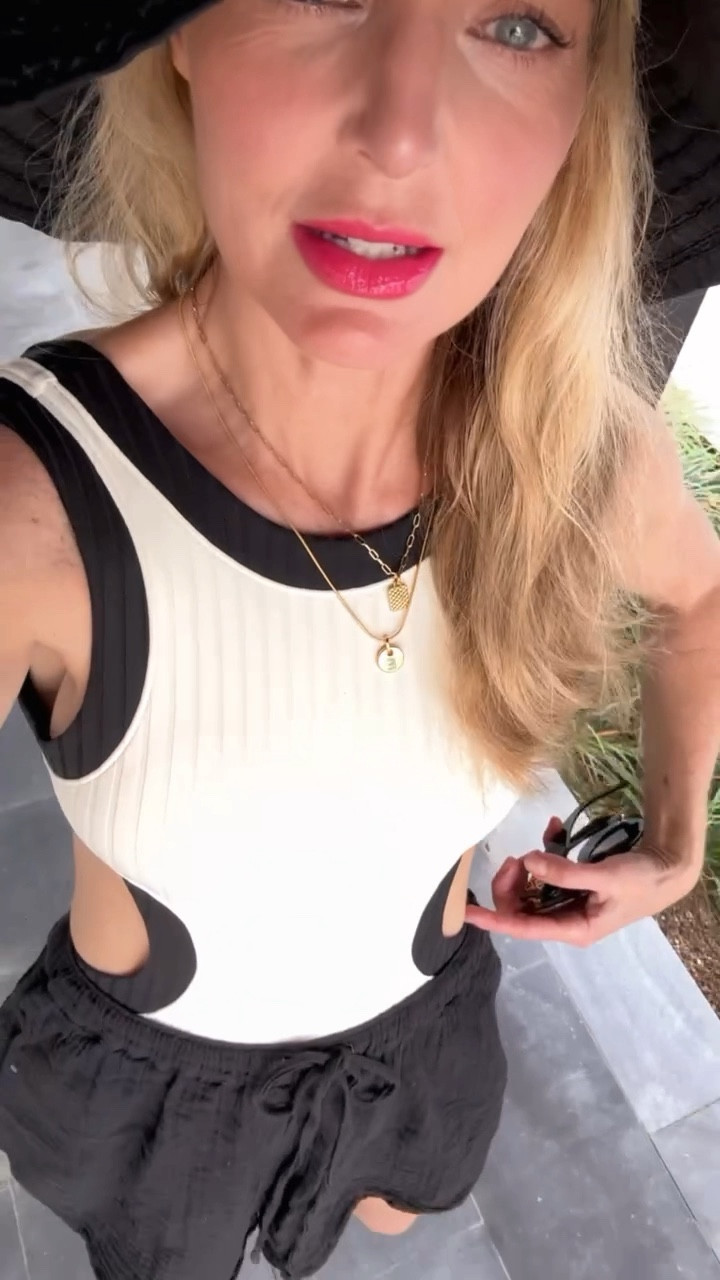 I really love this Staud one-piece swimsuit. I bought it in black first, and thought the white was super chic too. Fit runs true to size. 

#LTKSeasonal #LTKTravel #LTKSwim