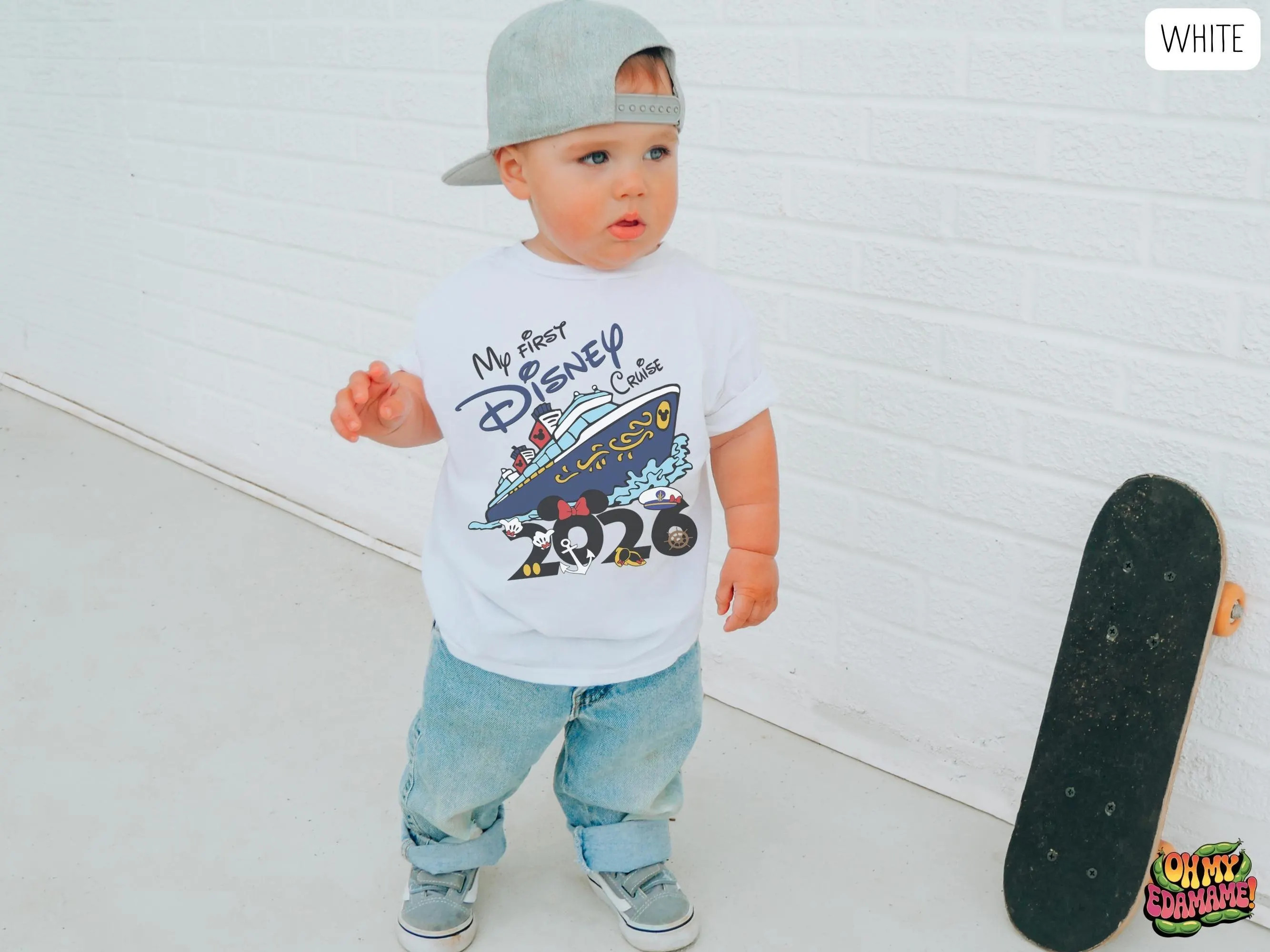 My First Disney Cruise 2026 Comfort Colors Tee, Youth Toddler Baby Onesie, Family Cruise Shirts | Etsy (Global)