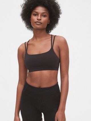 GapFit Breathe Low Support Strappy Sports Bra | Gap (CA)