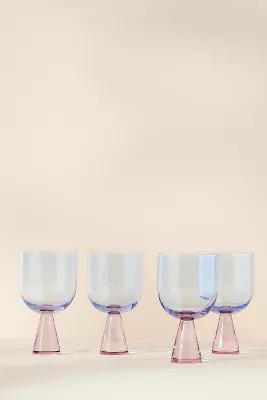 Ramona Wine Glasses, Set of 4 | Anthropologie (US)
