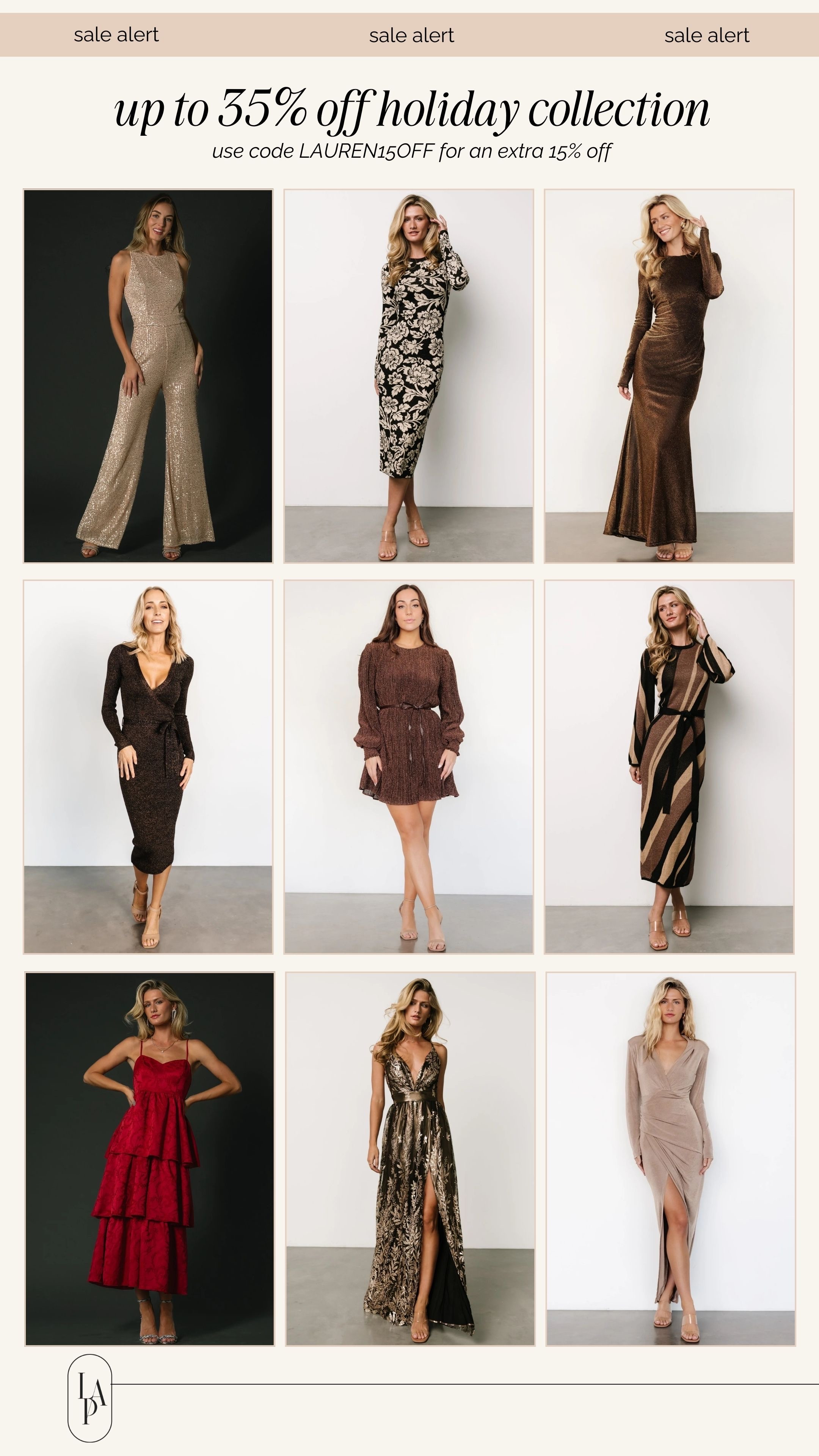 Up to 35% off with code LAUREN15OFF stacks on top of current sale! 

#LTKFindsUnder100 #LTKStyleTip #LTKSaleAlert