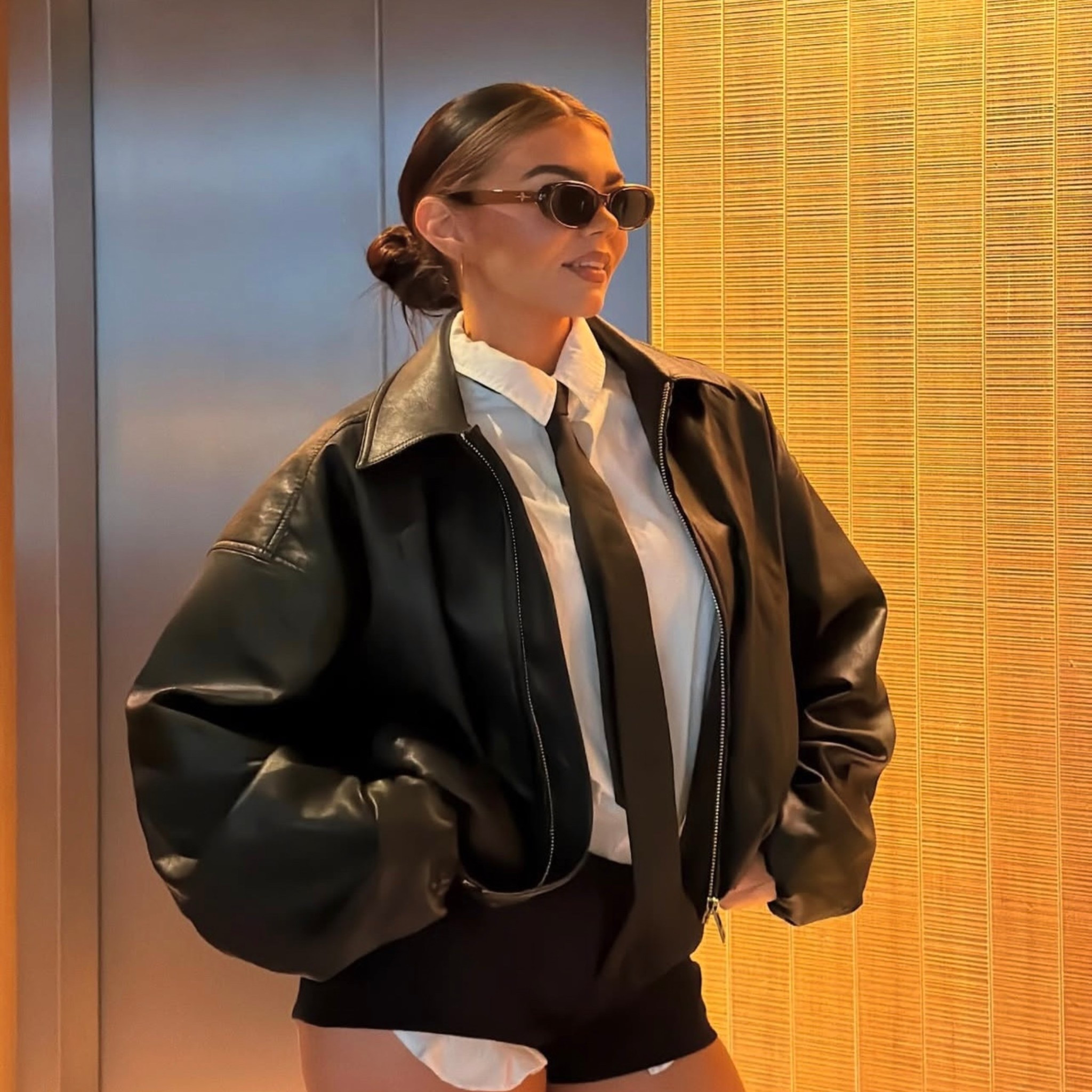 Smart chic - leather jacket 

#LTKstyletip #LTKwinter #LTKuk