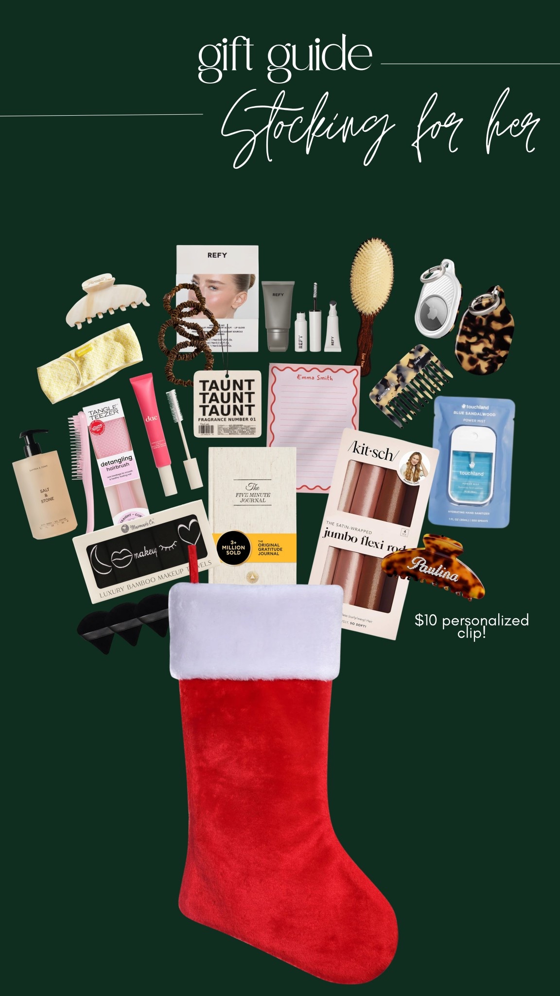 Gift guide for her — stocking stuffers!

#giftguide #forher #stocking #stockingstuffers #giftidea #christmas

#LTKCyberWeek #LTKHoliday #LTKGiftGuide