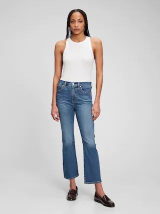 High Rise Kick Fit Jeans with Washwell | Gap (US)