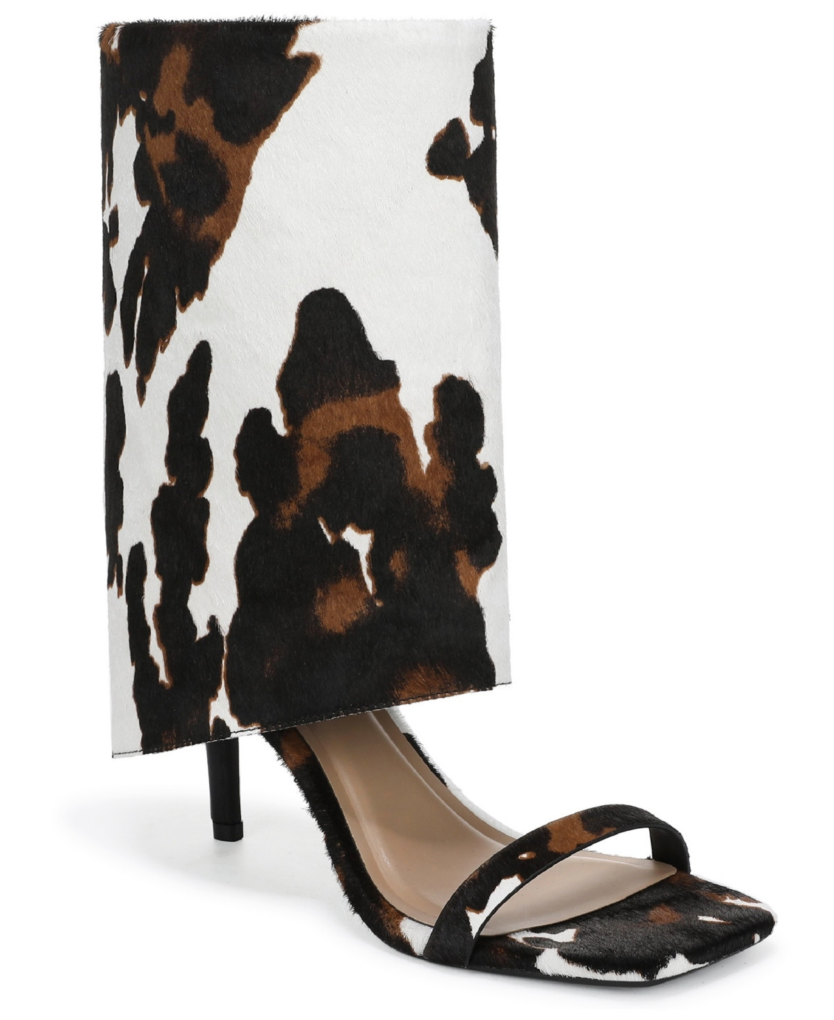 I.n.c. International Concepts Ankle-Strap Dressy Square-Toe Sandals, Macy's Exclusive - Abstract Cow | Macy's