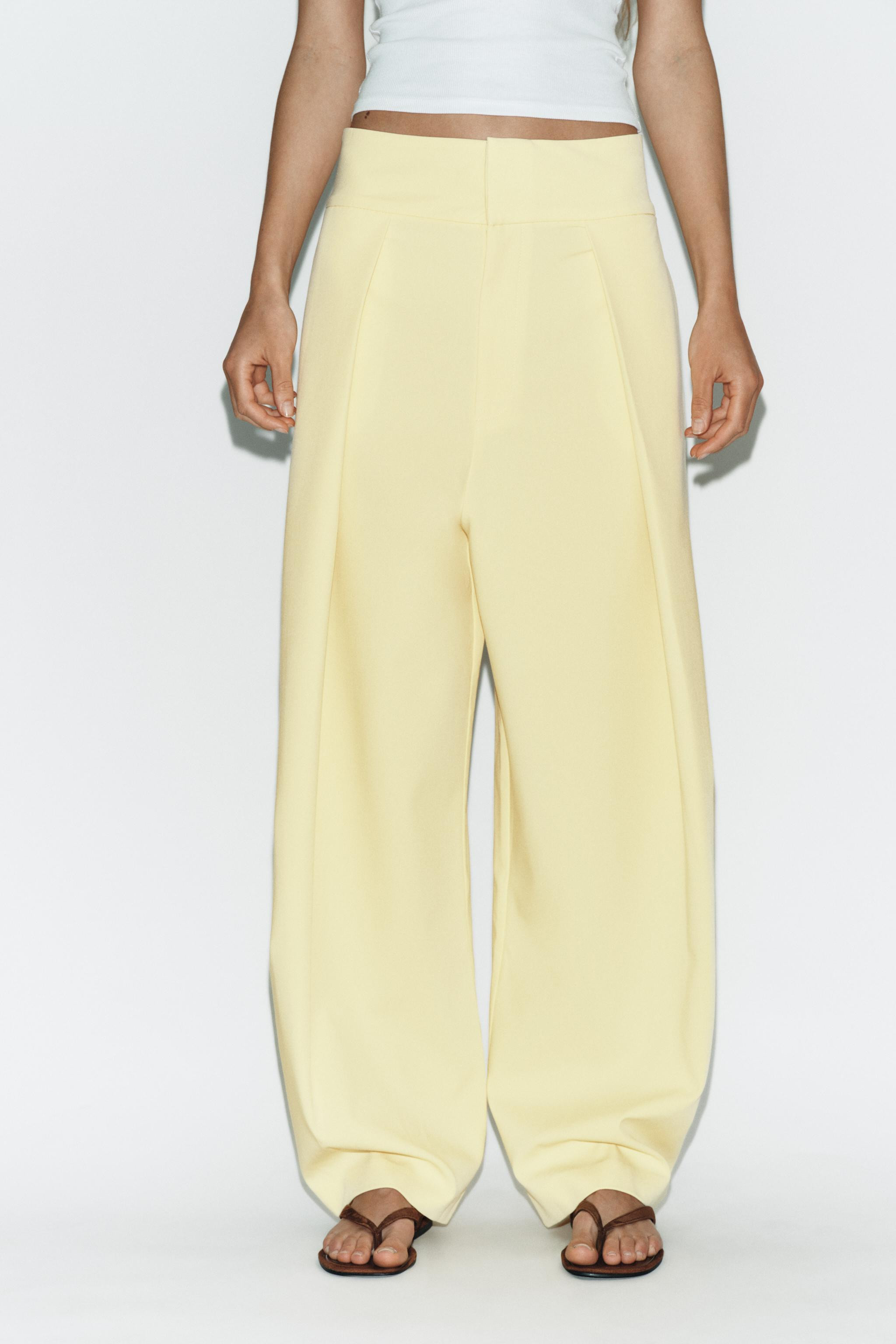 PLEATED BALLOON PANTS | Zara US
