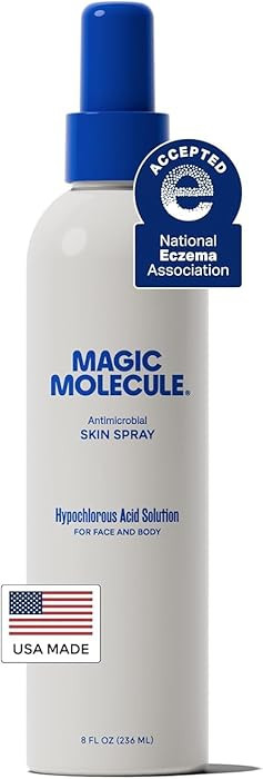 Magic Molecule Hypochlorous Acid Spray for Breakout-Prone Skin, Eczema & Itchy Rashes | Helps 50+... | Amazon (US)