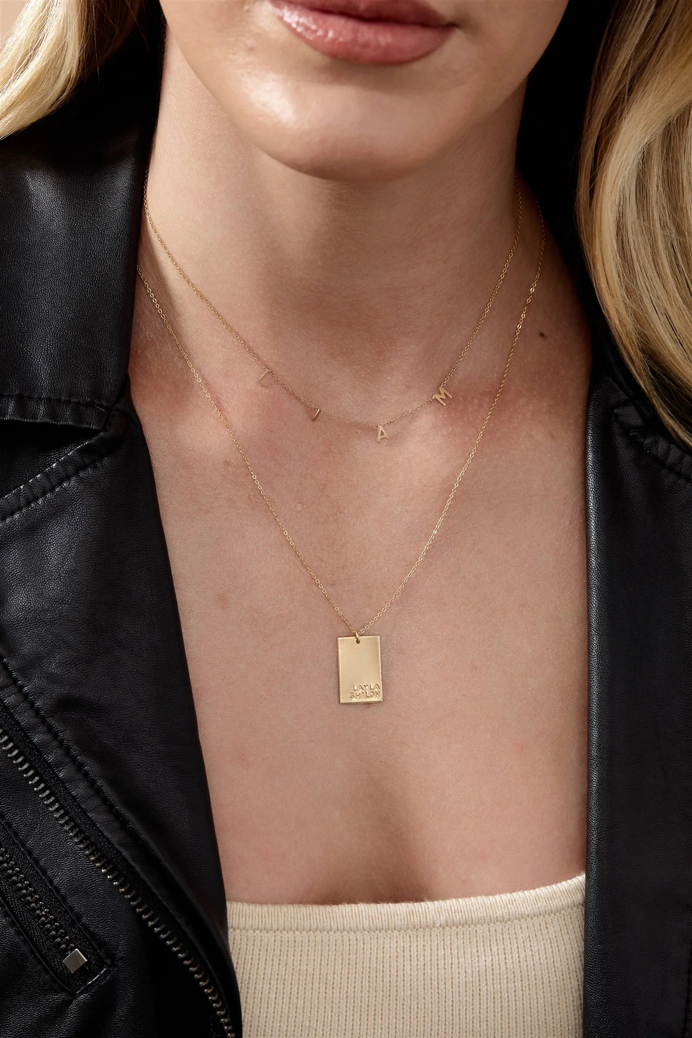 Goldie Necklace | Set & Stones