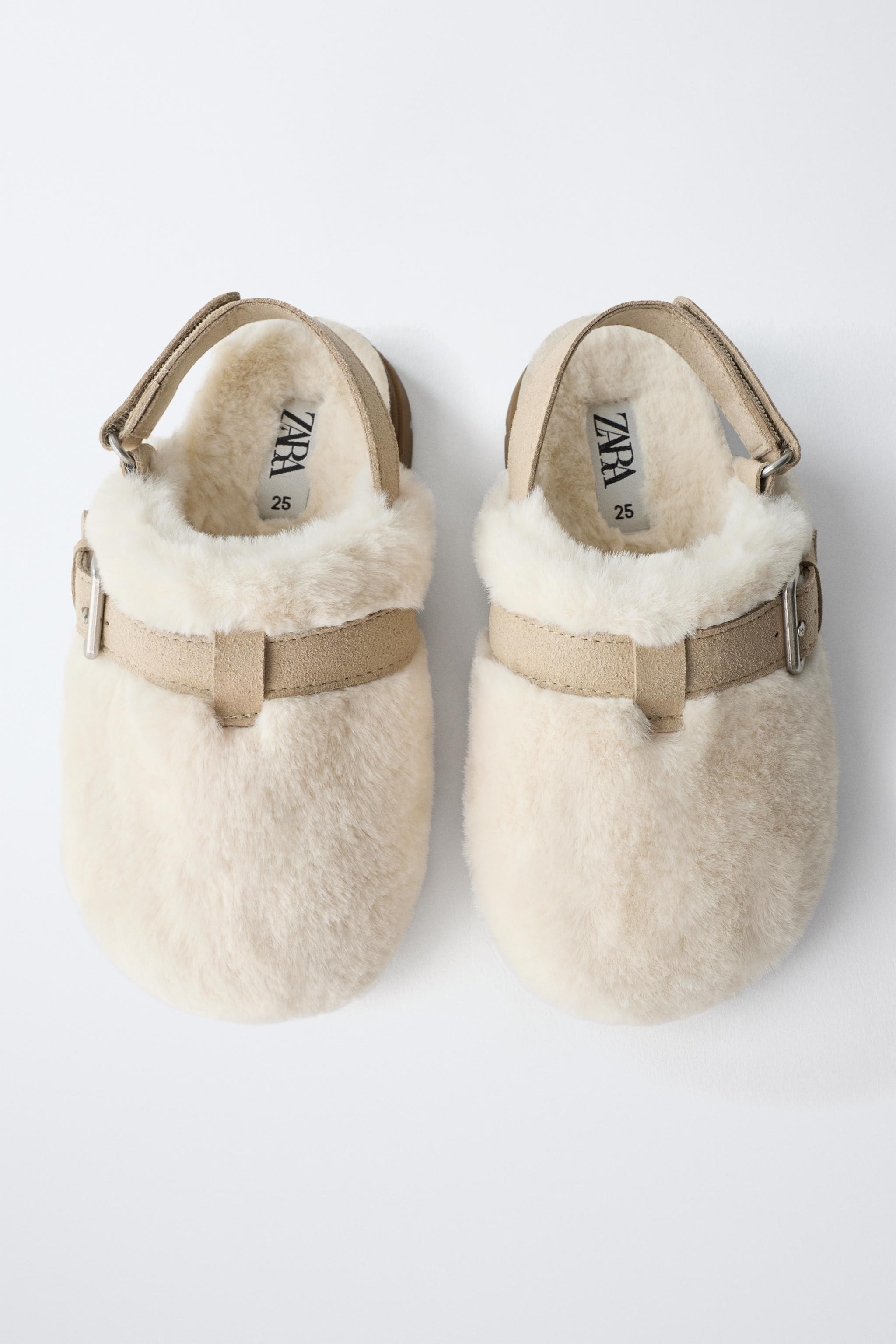 FLEECE CLOGS | Zara US