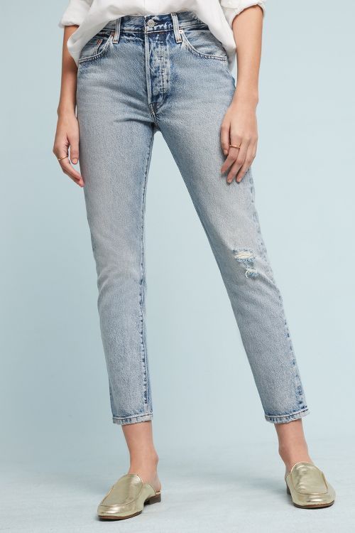 Levi's 501 Ultra High-Rise Skinny Jeans | Anthropologie (US)
