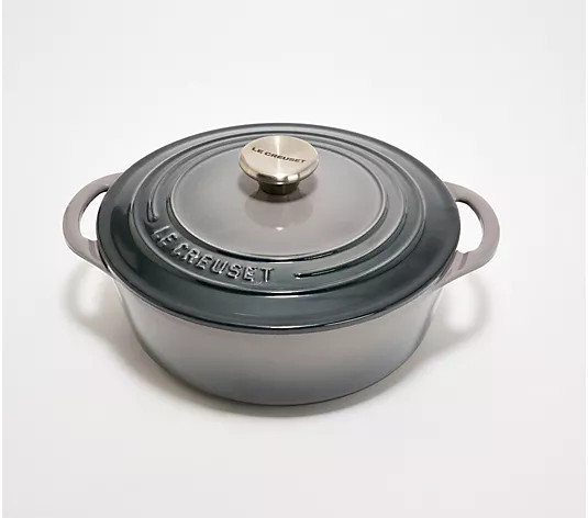 Le Creuset 2.75-qt Cast Iron Dutch Oven w/ Cast Iron Lid - QVC.com | QVC