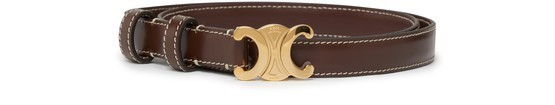 Small Triomphe belt in smooth calfskin | 24S (APAC/EU)