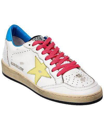 Golden Goose Ball Star Leather Sneaker | Gilt