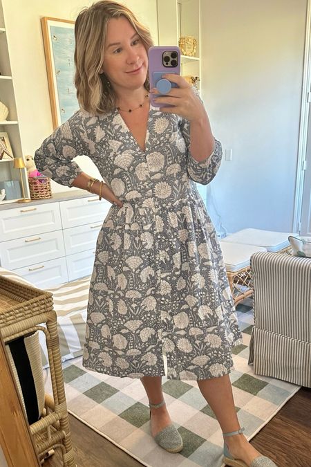 Spring dresses I’m loving. Both of these dresses run a little roomy in the midsection. Not worth sizing down IMO - just something to note! 

Easter dress vacation dress spring dress 

#LTKmidsize #LTKfindsunder50 #LTKsalealert