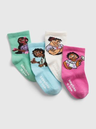 babyGap | Disney Encanto Crew Socks (4-Pack) | Gap (US)