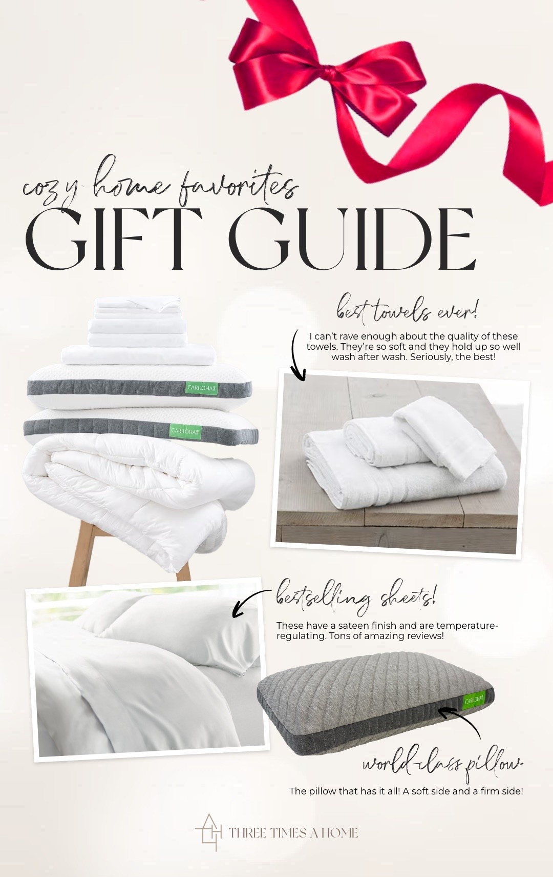 I’ve had @cariloha sheets and towels for a while now and they are unmatched. Soft, breathable, and make everyday routines feel a little more luxe! 🎁 

#carilohapartner 

#LTKCyberWeek #LTKHome #LTKGiftGuide