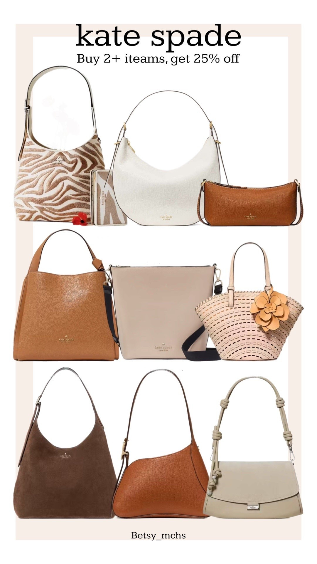 Kate spade buy 2+ items get 25% off

#LTKSaleAlert