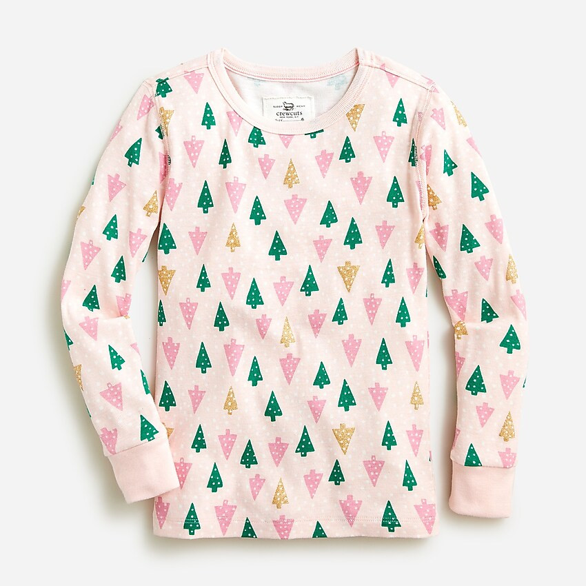 Kids' long-sleeve printed sleep set | J. Crew US