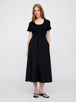 Scoopneck Midi Dress | Gap Factory