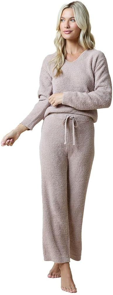 Softies Marshmallow V Neck Lounge Set for Women Ultra Soft 2 Piece Loungewear with Relaxed Top an... | Amazon (US)