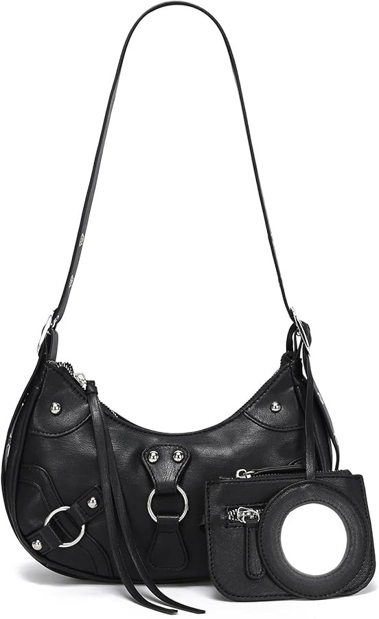 CATMICOO Shoulder Bag Y2K Purse: Cute 90s Punk Underarm Purse | Amazon (US)