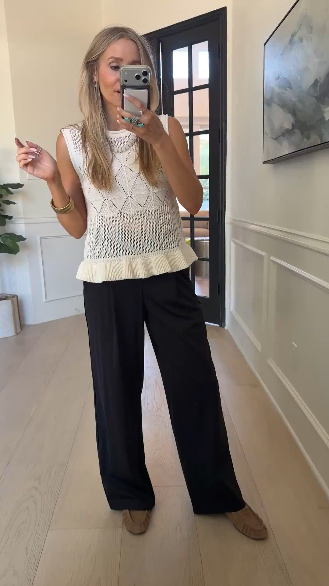 🤍Workwear that looks polished but feels like pajamas?! Yes please! 🤭

#LTKdayinmylife #LTKgrwm #LTKootd