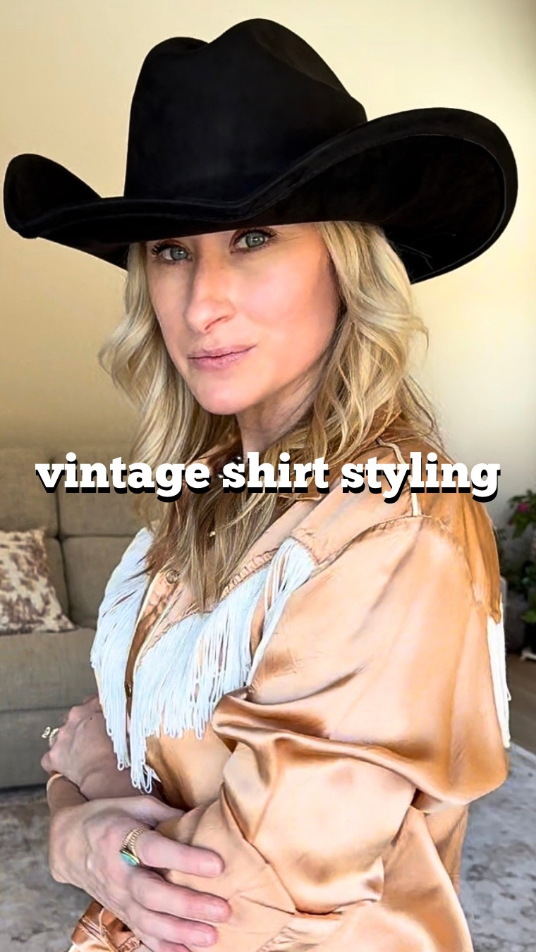 this western shirt just hits different 🤠
the fringe, the fit, the color… it’s SO good on

easy to throw on with denim and instantly looks styled
Amazon dupe find is true to size + lightweight enough for all day wear 👏

#LTKSeasonal #LTKgrwm #LTKFestival