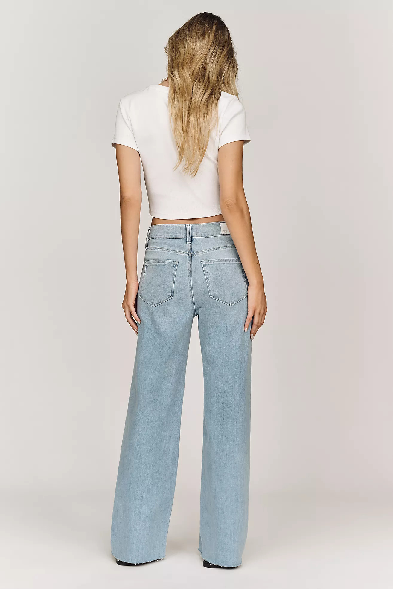 PAIGE Anessa 31 High-Rise Wide-Leg Jeans | Anthropologie (US)