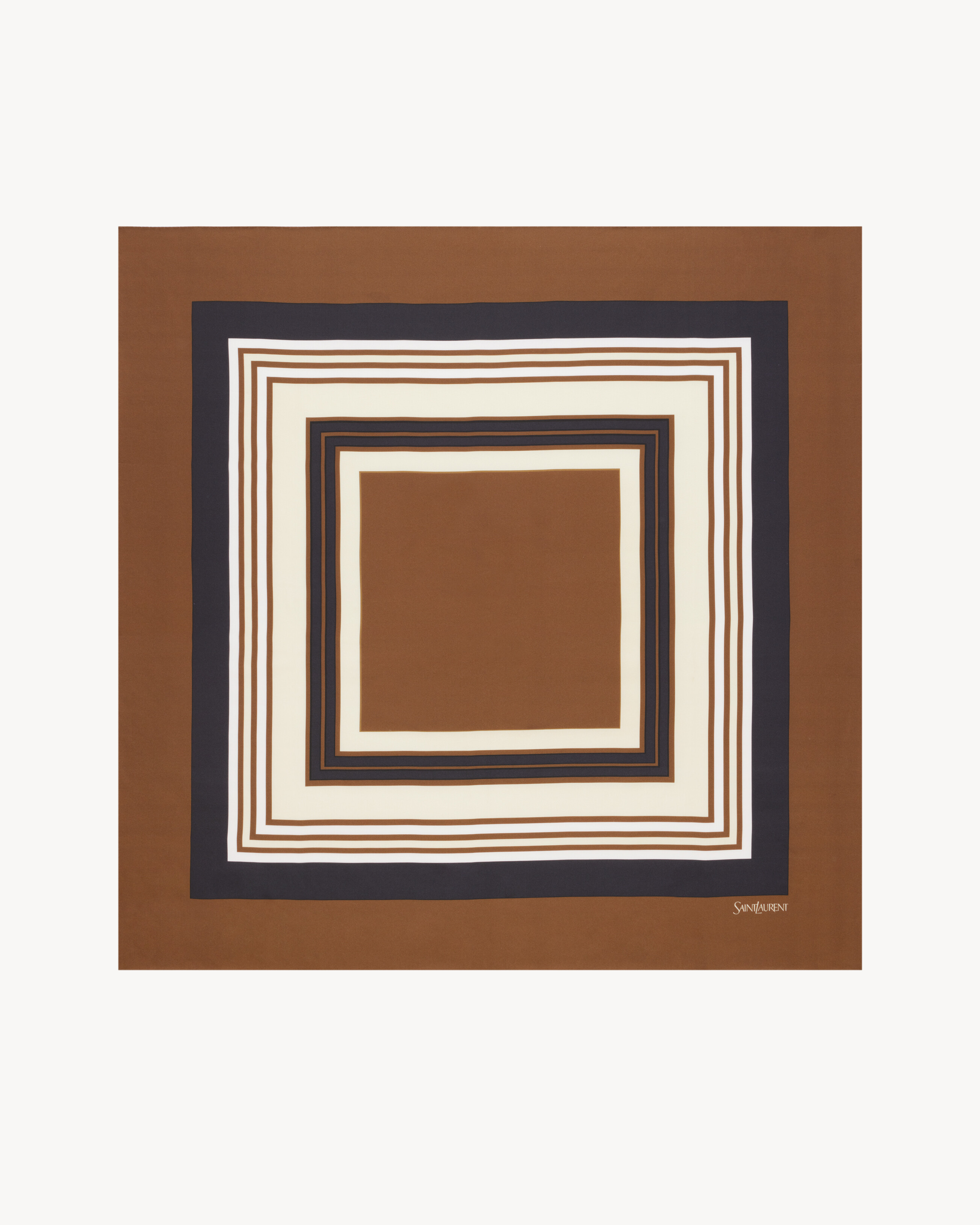 Carré de twill de seda cuadrado | Saint Laurent Inc. (Global)