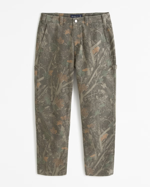 Loose Workwear Pant | Abercrombie & Fitch (US)