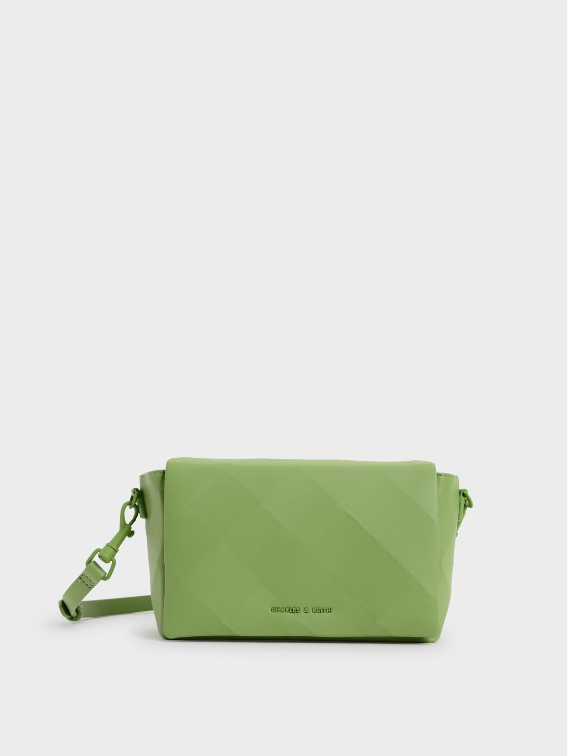 Geometric Crossbody Bag
- Green | CHARLES & KEITH (US)