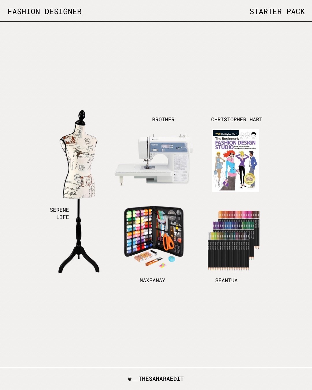 fashion designer starter pack / gift guide 🤍 

#LTKcanada #LTKgiftguide