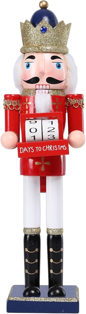 Christmas Nutcracker Decorations Nutcracker Figure 15 Inch Wooden Nutcrackers Collectible Ornamen... | Amazon (US)