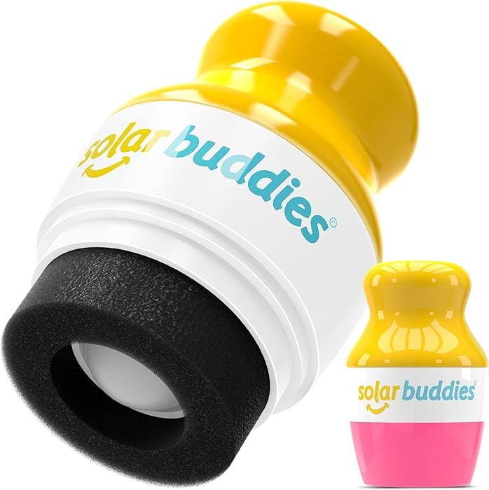 Solar Buddies Sunscreen Applicator - Single Pink - Refillable Roll on Sponge Sunscreen, Suncream ... | Amazon (US)