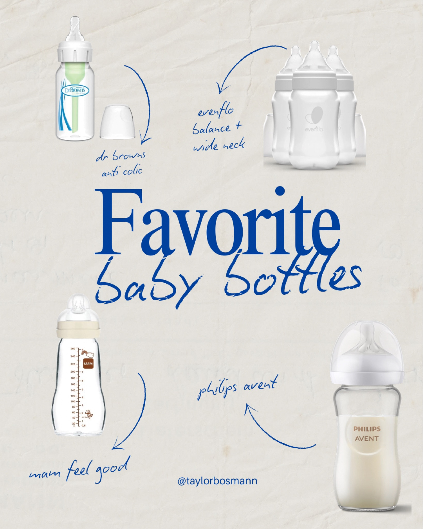 my absolute favorite baby bottles as a first time mom 4 months postpartum who exclusively bottle fed!! i had the glass version of all of these and our number one favorite is the philips avent glass natural bottle. the nipple is narrow to fit in baby’s mouth but they have to work to get the milk out. pro tip: START with nipple size 3 as a newborn! 

#LTKmomlife #LTKBaby #LTKKids