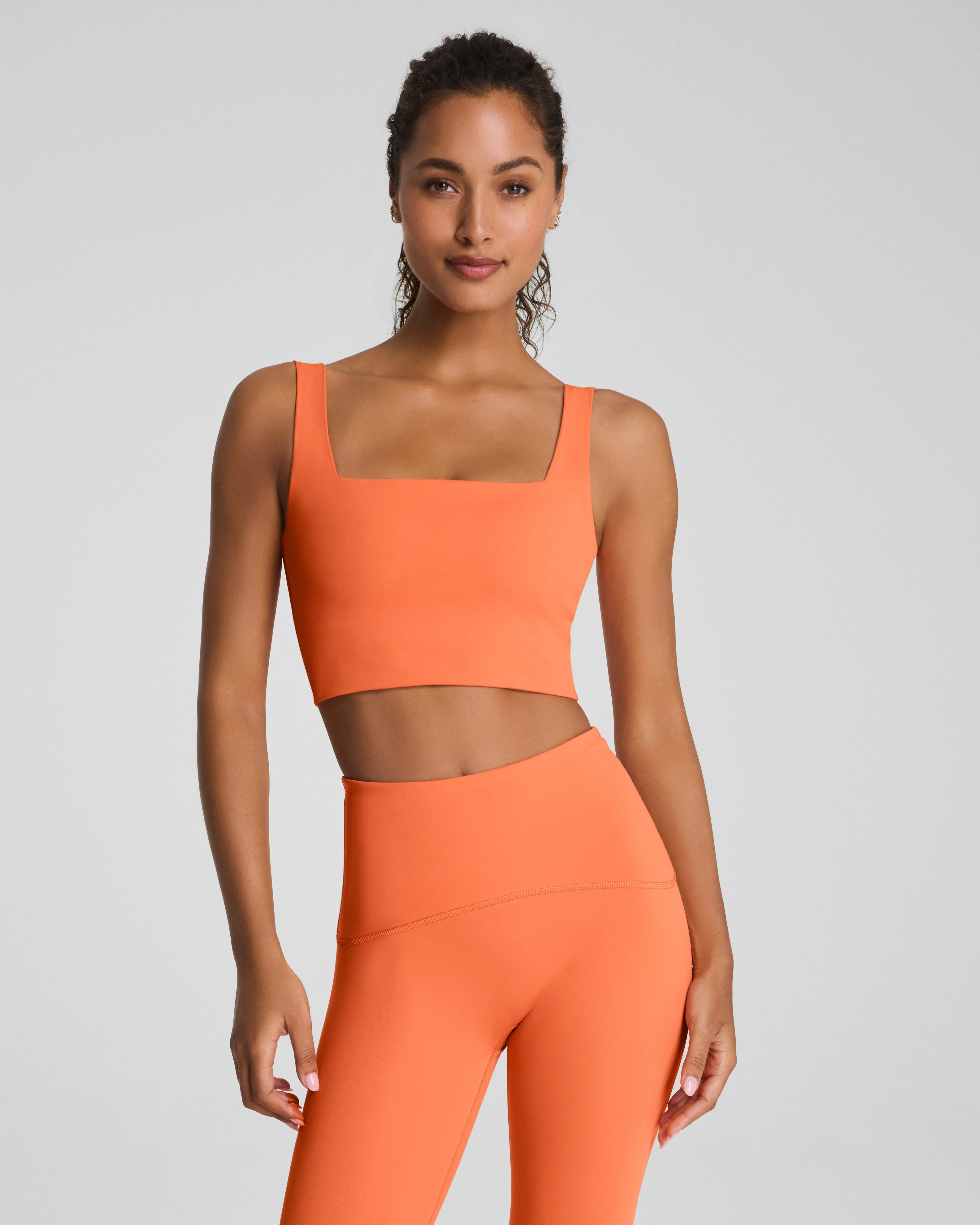 SPANX® BoostUpCropped Square Neck Shelf Tank | Spanx